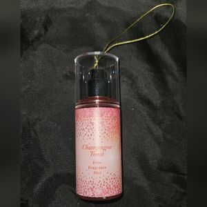 Bath & Body Works Pink Champagne Toast Fragrance Mist ORNAMENT